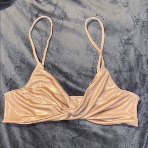 Gold Bralette